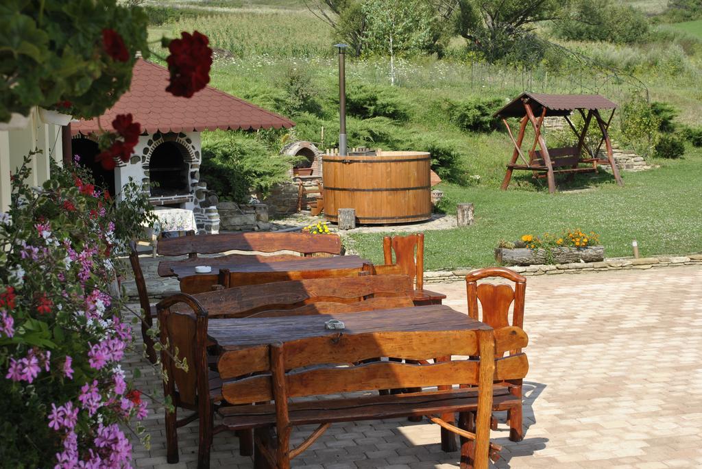 Pensiunea Violeta Saschiz Exteriör bild